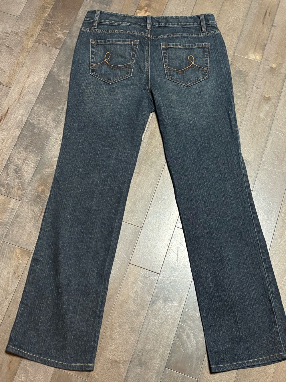 LOFT Original Boot Jeans Womens Size 8 NWOT Dark Wash Stretch Denim Bootcut - Picture 6 of 9